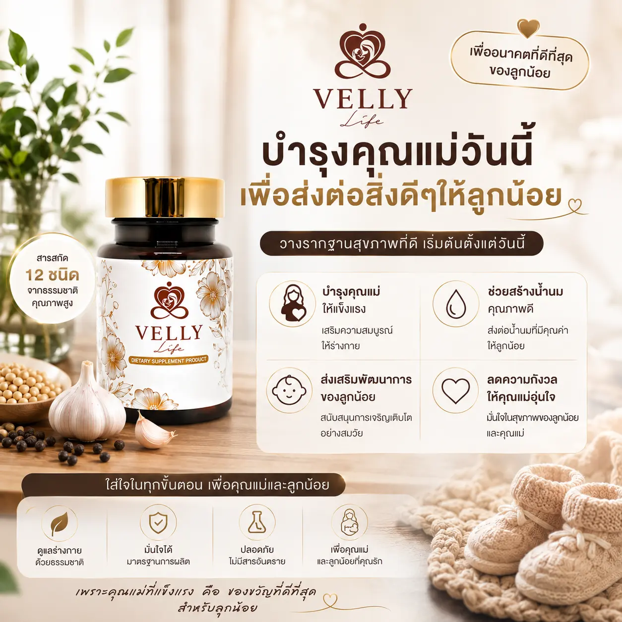 VELLY Life ดูแลคุณแม่และลูกน้อย
