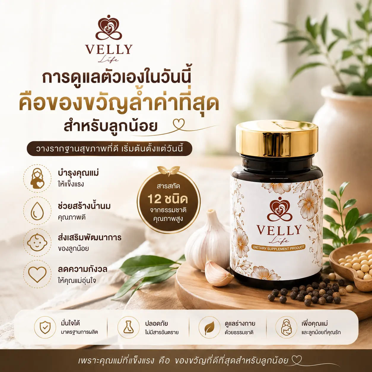 VELLY Life ดูแลคุณแม่และลูกน้อย